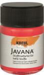 KREUL Javana Stoffmalfarbe für helle Stoffe Hellrot 50 ml