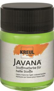 KREUL Javana Stoffmalfarbe für helle Stoffe Maigrün 50 ml