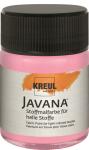 KREUL Javana Stoffmalfarbe für helle Stoffe Leuchtrosa 50 ml