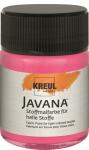 KREUL Javana Stoffmalfarbe für helle Stoffe Pink 50 ml