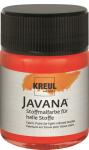 KREUL Javana Stoffmalfarbe für helle Stoffe Rot 50 ml
