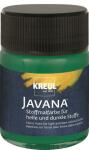 KREUL Javana Stoffmalfarbe für helle u dunkle Stoffe Dunkelgrün 50 ml