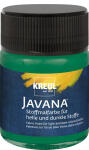 KREUL Javana Stoffmalfarbe für helle u dunkle Stoffe Dunkelgrün 50 ml