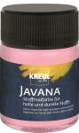 KREUL Javana Stoffmalfarbe für helle und dunkle Stoffe Rosé 50 ml