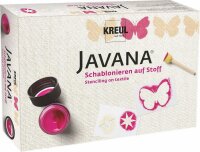 KREUL Javana Schablonieren auf Stoff Set