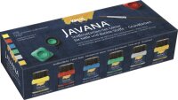 KREUL Javana Stoffmalfarben Glitter Grundfarben Set 6 x 20 ml