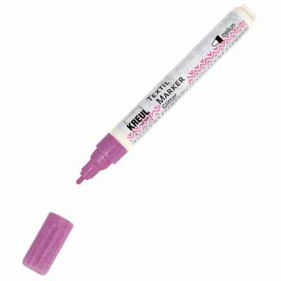 KREUL Textil Marker Glitter medium Rosé