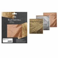 KREUL Blattmetall Kupfer 140 x 140 mm 6 Blatt