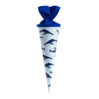 Goldbuch Geschwistertüte 35cm Blauwal