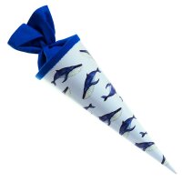 Goldbuch Geschwistertüte 35cm Blauwal