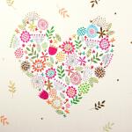 Goldbuch Hochzeitsalbum Flowers in the Heart