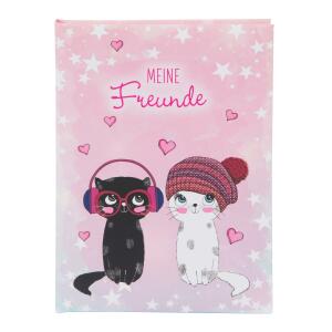 Goldbuch Freundebuch Music for Cats
