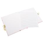 Goldbuch Tagebuch Magnolia rosé