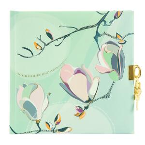 Goldbuch Tagebuch Magnolia mint