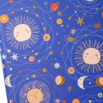 Goldbuch Notizbuch Celestial