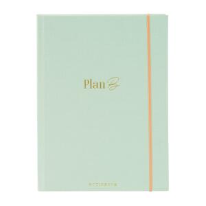 Goldbuch Notizbuch Wortreich Plan B