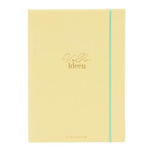 Goldbuch Notizbuch Wortreich Voller Ideen