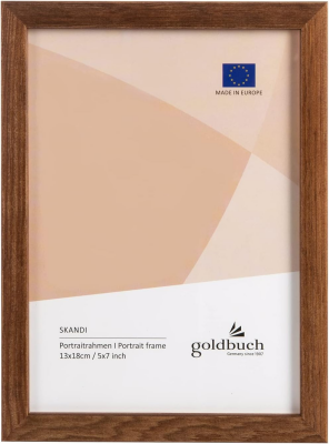 Goldbuch Bilderrahmen Skandi braun