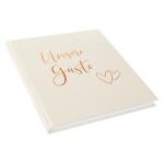 Goldbuch Gästebuch Herzklopfen