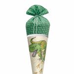 Motiv-Schultüte Lieblingsstück Räuber Reißzahn 70cm rund Rot(h)-Spitze