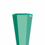 Roth Rohling, mint, 85 cm, eckig, Rot(h)-Spitze, ohne...