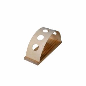 Roth Schultütenständer-Holz klein, Holz, halbrund, 5 Steckplätze