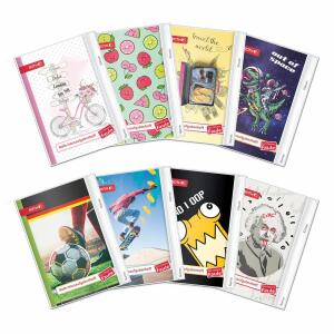 Roth Roth-Hausaufgabenheft - Teens für clevere Faule, A5, 1 Woche 2 Seiten, 12er Mini - Sortiment