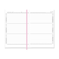 Roth WOW!Timer,15,5x20,5cm,immerwährend,Cover mit Metallic-Kunstleder