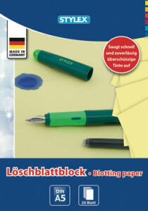 Löschblattblock A5 20 Blatt