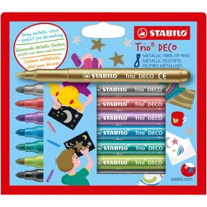 STABILO Trio DECO 8er Etui