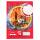 LANDRÉ Schulheft A4, 16 Blatt, 80 g/m², 4fach gelocht, Lineatur 38