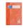 Oxford Touch Schulheft A4 16 Blatt L. 27, Koralle, 16 Blatt Optik Paper, abgerundete Ecken