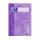 Oxford Touch Schulheft A4 16 Blatt L. 26, Flieder, 16 Blatt Optik Paper, abgerundete Ecken