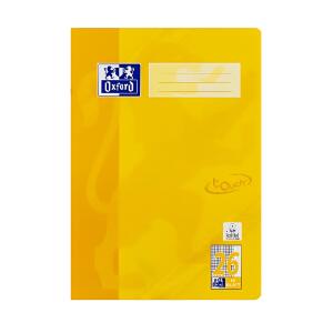 Oxford Touch Schulheft A4 16 Blatt L. 26, Gelb, 16 Blatt