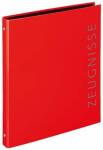 Zeugnisringbuch A4 rot