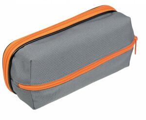 Idena Schlamper-Etui Duo 1 Box, 1 Fach, orange - 3 Farben