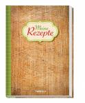Meine Rezepte Holz A5 120 Seiten mit Register - und...