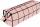 Faulenzer Geo Prisma 21 x 6,5 x 6,5 cm - 2 Farben sortiert: schwarz und rosa
