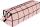 Faulenzer Geo Prisma 21 x 6,5 x 6,5cm 2 Farben sortiert schwarz u rosa