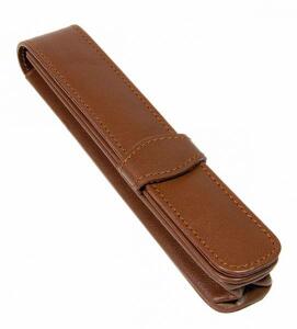 Lederetui Classic Brown für 1 Schreibgerät