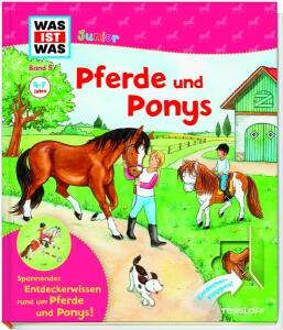 Was ist was Junior Pferde und Ponys - ab 4 Jahren - .#M Reiterhof Pferdestall Pferdekoppel .#M