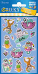 Zweckform Sticker Faultier Glossy 1 Bogen - Z-Design