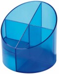 Schreibtischboy 4tlg. transparent blau HELIT H6390230...