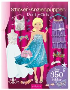 Sticker Anziehpuppen Party Girl - ab 5 Jahren