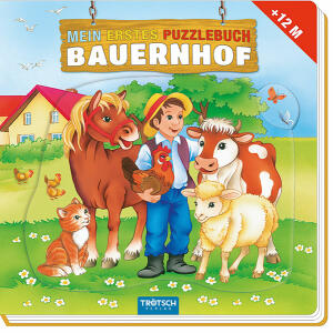 Mein erstes Puzzlebuch Bauernhof - ab 1 Jahr Trötsch