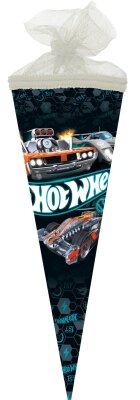 Nestler Schultüte Tüllv. 35 cm rund HotWheels Race Mattel