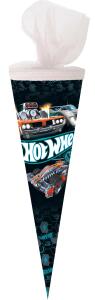 Nestler Schultüte Tüllv. 50 cm rund HotWheels Race Mattel