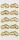 Sticker Goldene Ringe mit Rhinestone (9)