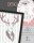 Exacompta Ausmalblock Versailles 13x17cm, 12 Bl., 6 Motive - Design Home Book, für Erwachsene, 250g/m², Clairfontaine