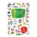Stickerheft Metallic Sticker Tiere - Über 200 Super...